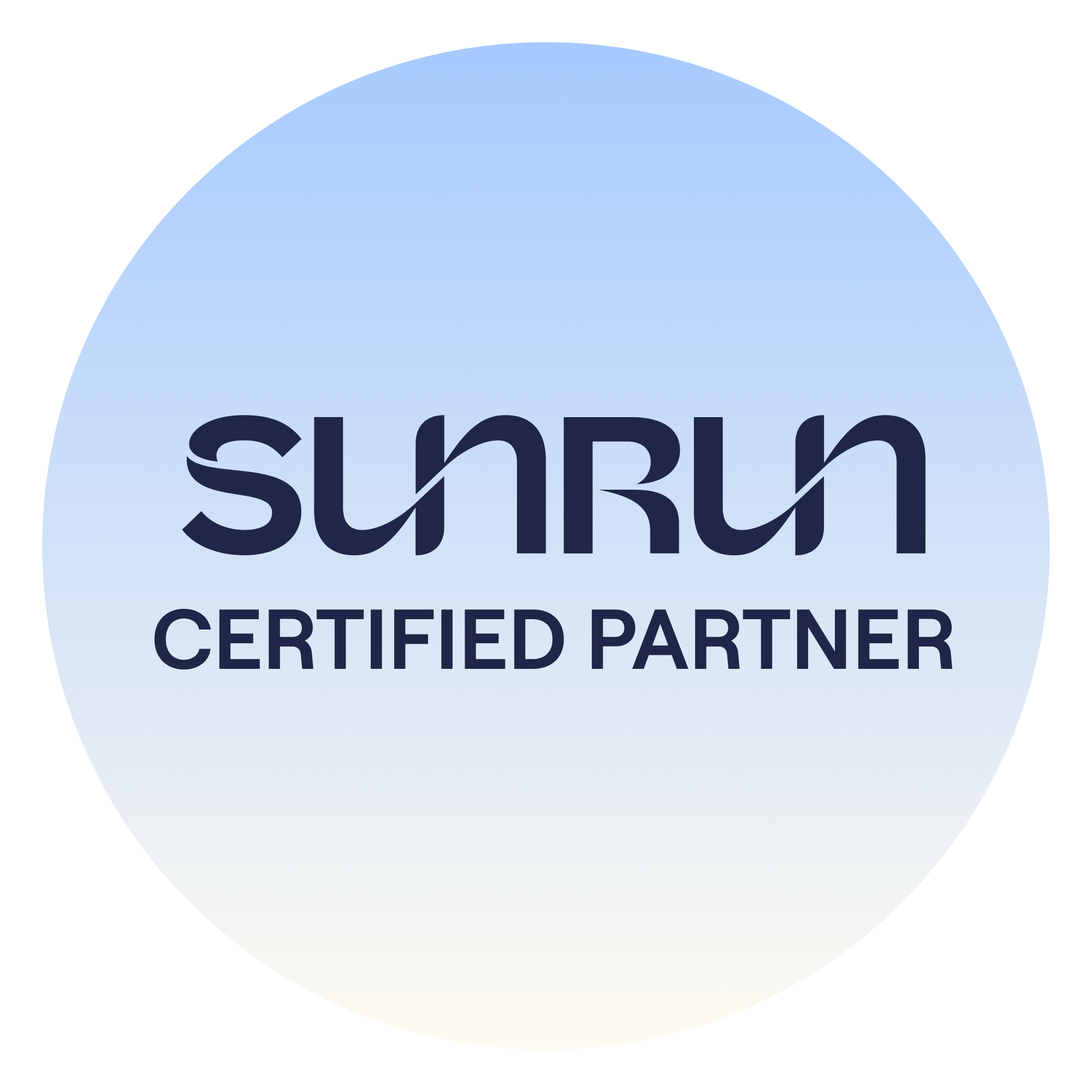 Sunrun Certified Partner logo